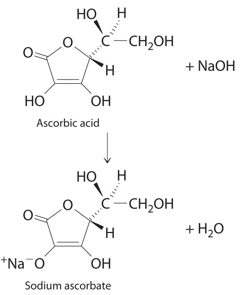 ascorbic acid structure
