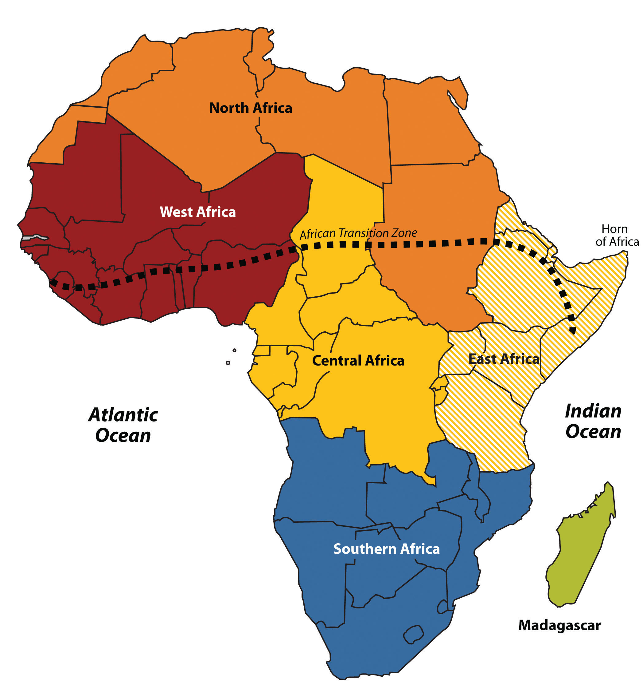 Imperial Africa Map