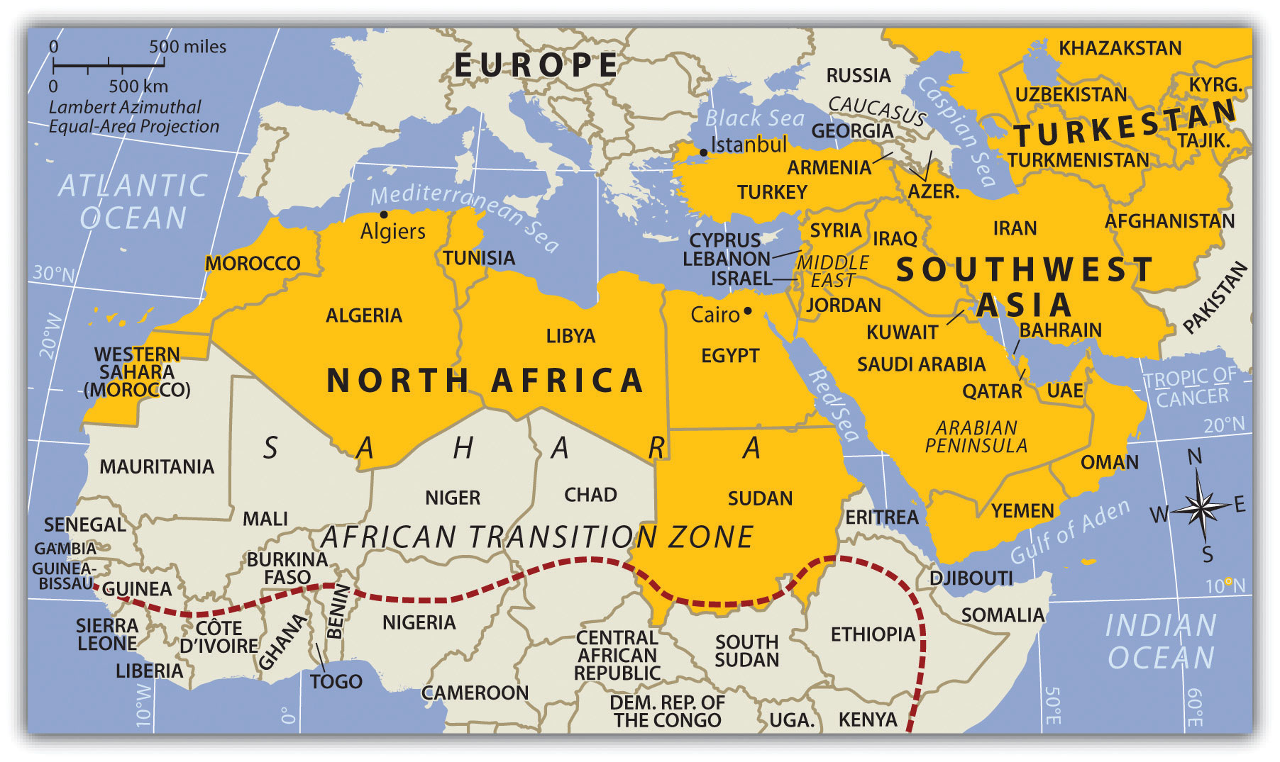 Europe Asia Boundary