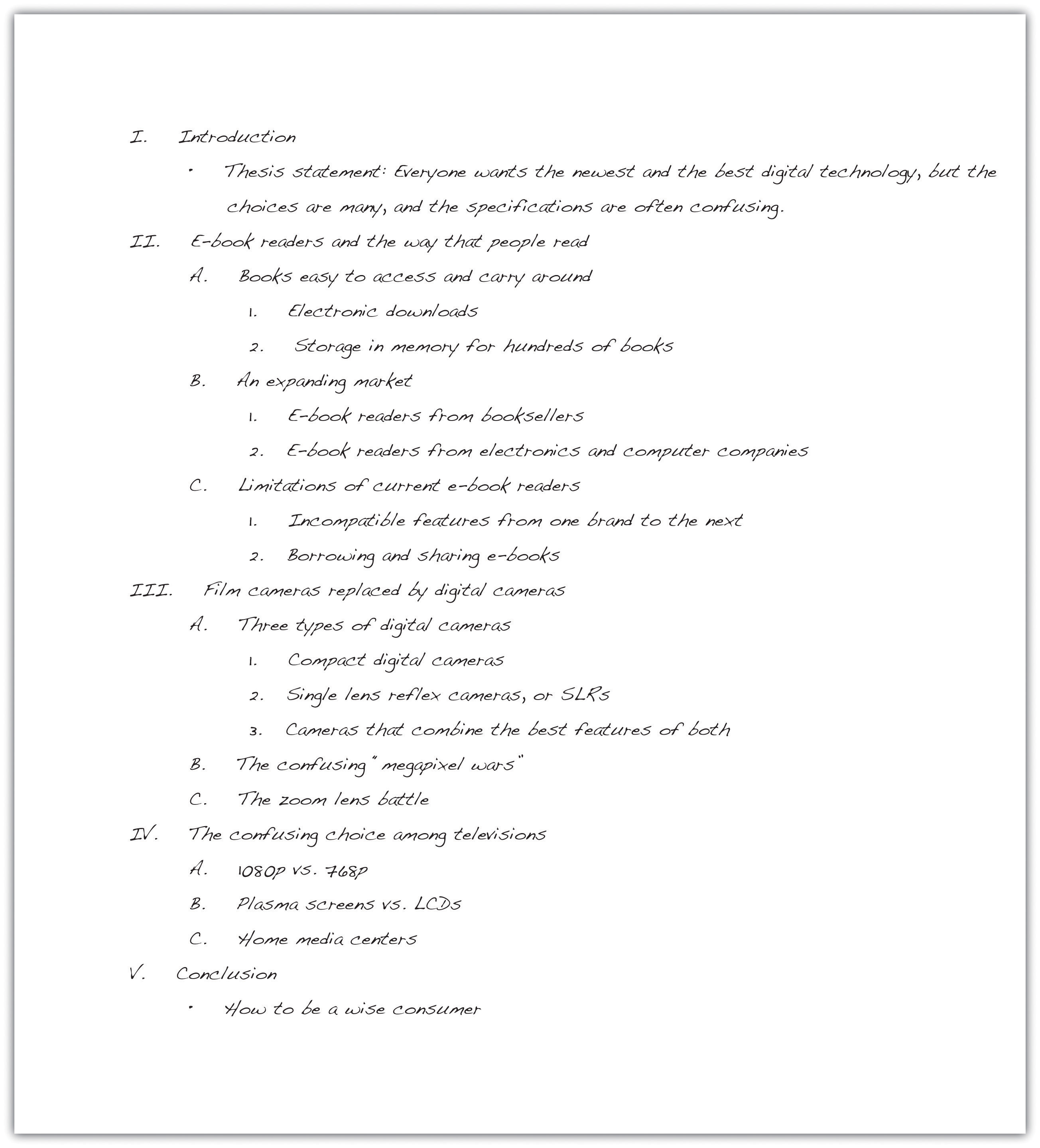 Exemplification essay topics