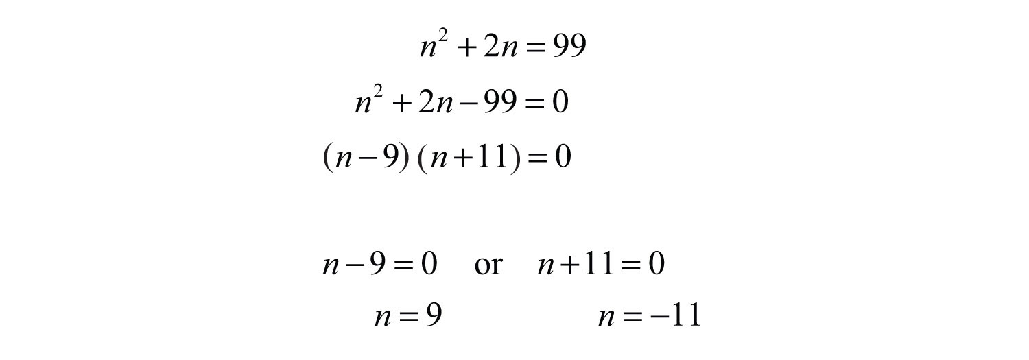 How to write a quadratic equation